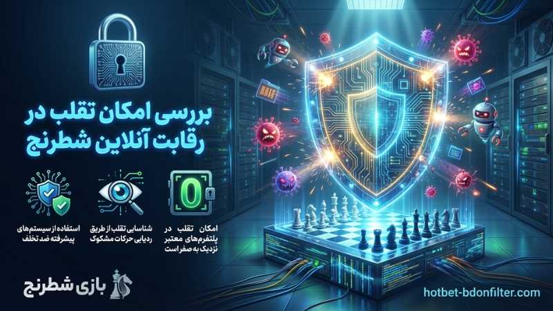 بررسی امکان تقلب در شرط بندی آنلاین شطرنج