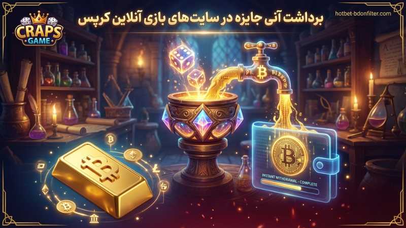 برداشت آنی سود در سایت های شرط بندی کرپس