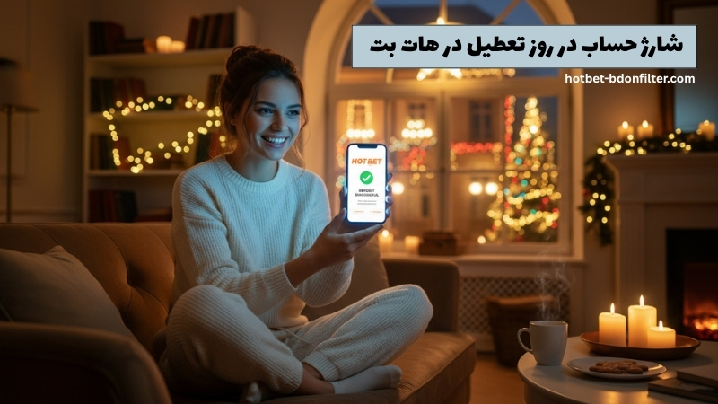 شارژ حساب در hotbet در روزهای تعطیل هم انجام می شود؟