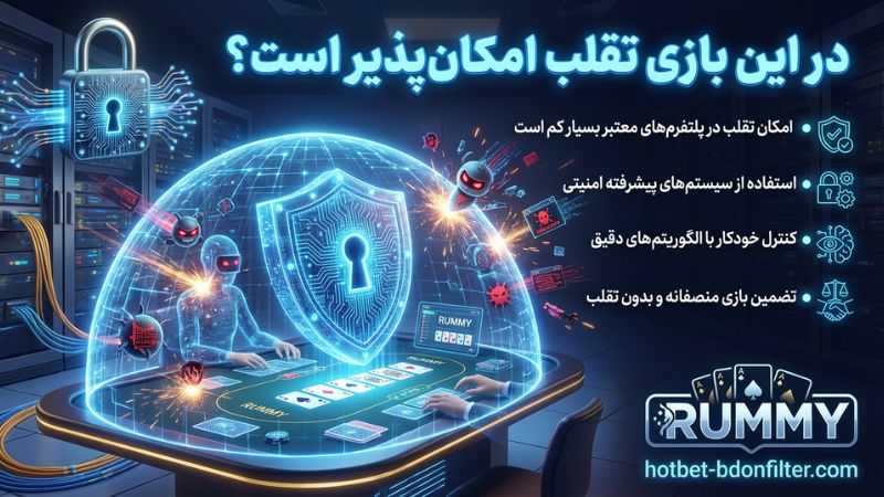 در این بازی تقلب امکان پذیر است؟