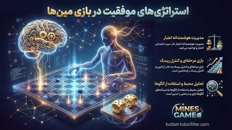 استراتژی های برد در بازی مین ها